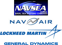 NAVSEA, NAVAIR, General Dynamics, Lockheed Martin