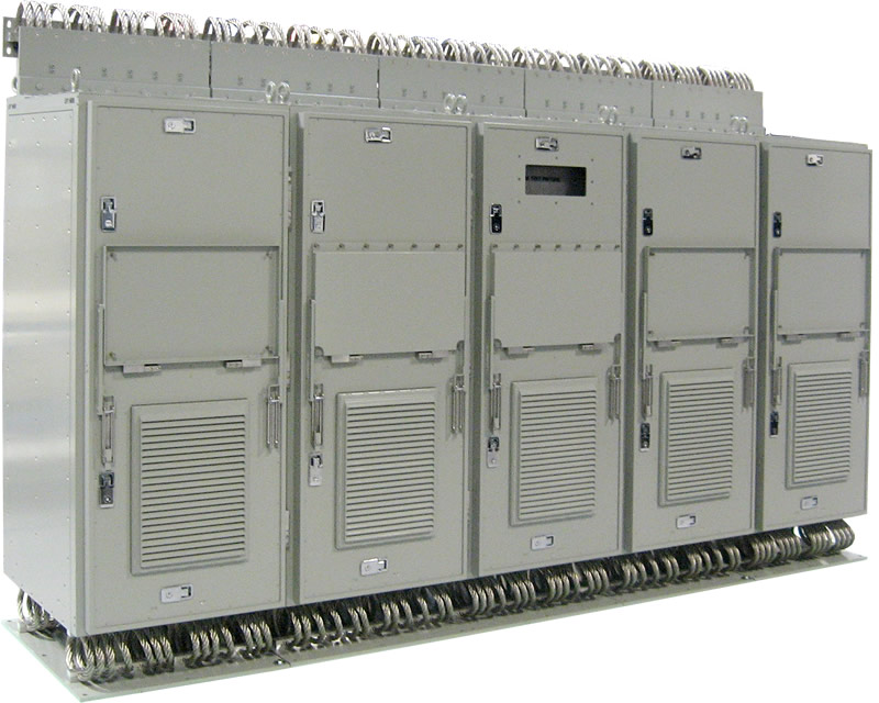 Electromet Shock Resistant Electronics Enclosure 5-bay unit