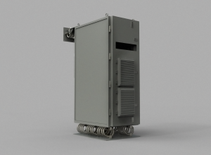 EMC 970.1232_reduced Electromet Grade A Shock Qualified Naval Enclosure, Rugged Shipboard Rack
